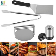 Smashed Burger Kit Stainless Steel Burger Press Set Meat Steak Burger Press SHOPSBC0576