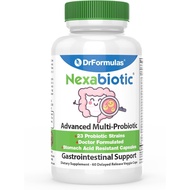 DrFormulas' Best Probiotics for Women & Men | Nexabiotic Multi Probiotic with Saccharomyces Boulardi