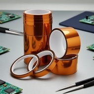 Heat-Resistant BGA Tape, Polyimide Insulation for Electronics and 3D Printers  Pita BGA Tahan Panas 