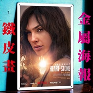 Gadot Gal Gadot Movie Actress Poster Tin Painting Collection Various Metal Paintings🇹🇼 Made Made in 