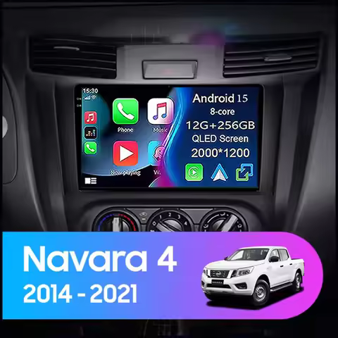 2K For Nissan Navara D23 IV 4 2014 - 2021 Car Radio Multimedia Video Player Navigation stereo GPS An
