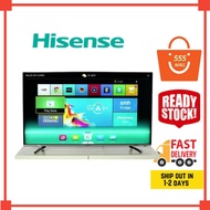 Hisense Smart TV Led 4K Tv with DVB-T2 32" inch ~ 65" Inch With One Touch Access Youtube &amp; Netflix🔥