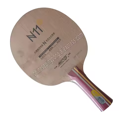 Yinhe pure wood N-11S N11S N 11S professional table tennis blade for beginner table tennis rackets f