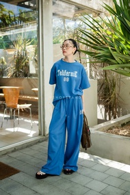 พร้อมส่ง Set เสื้อยืดสกรีนหน้า TeliferniE 88 + กก.ขายาว งานป้ายvshopbrand