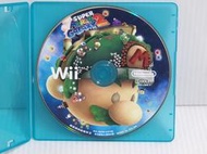 {哈帝電玩}~任天堂Wii 原版遊戲 超級瑪利歐銀河2 Super Mario Galaxy2 中文版 光碟微刮 無盒書