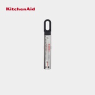 KitchenAid Stainless Steel Clip-On Cooking Thermometer - Black เทอร์โมมิเตอร์วัดอุณหภูมิสำหรับงานน้ำตาลหรือทอดแบบน้ำมันท่วมที่มีอุณหภูมิสูงจัด deep frying