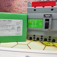 Mccb schneider ezc100h 4p 60a schneider breaker EZC100H4060 60 a 4pole