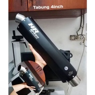 Exhaust silencer only original hr speed Exhaust type r3 coating