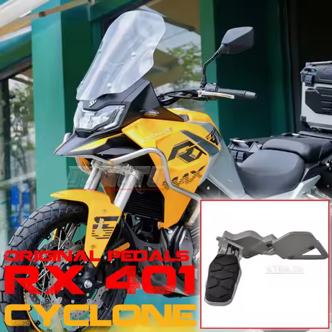 Motorcycle Parts Pedal Foot Rest Peg Bracket Footrest Footpeg For ZongShen Cyclone RX401 SR400GY-2C 