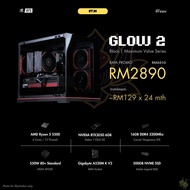 ⚡️ GLOW 2 | 1080P Medium Gaming PC | RTX3050