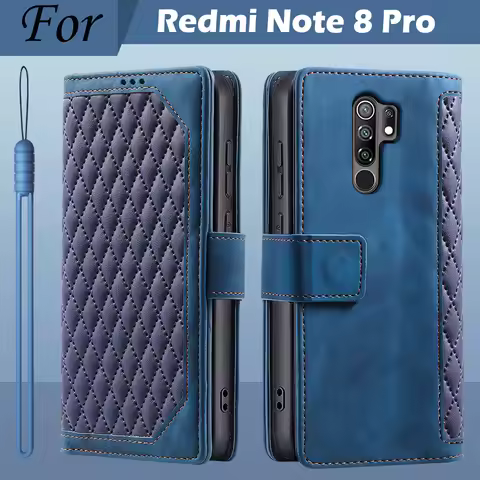 For Xiaomi Redmi Note 8 Pro Case Leather Wallet Phone Case for Redmi Note 8 Pro Case Redmi Note 8 Pr