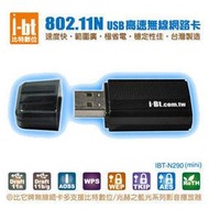 IBT-N290mini USB無線網卡 適用ZIN-101、ZIN-101T、DM-5100PR、DM-6002P 等