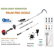 FLASH SALE/ MESIN SAWIT BERMOTOR CAPAIAN 15 KAKI /STOCK READY/FAST DELIVERY/EXTRA MATA MESIN RUMPUT 