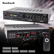 Sunbuck Audio Bluetooth Amplifier Karaoke Amplifier 5CH 600W - AV 608BT - Black