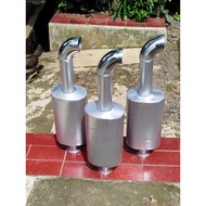 3-voice exhaust for Euro4 and Euro4 trucks