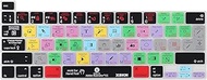 XSKN Shortcut and Language Series Silicone Keyboard Cover Skin for 2019 - 2020 MacBook Pro 13 inch 1