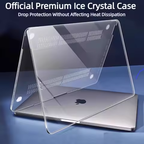 Crystal Clear Laptop Case For Apple Macbook For MacBook Pro 13 M1 M2 14 M4 16 2025 Sleeve Accessorie