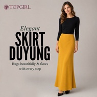 TOPGIRL Premium Mermaid Skirt Duyung Plus Size Colorful Skirt Duyung Warna Cerah Warna Cantik Mermai