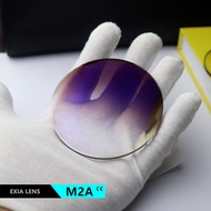 EXIA M2a Sunglasses Lens Mr-8 1.61 Index Gradient Brown Color Anti-Impact SHMC Blue Coated Uv400 Ba