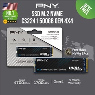 Ssd PNY NVME CS2241 500GB Gen 4x4|Replacement CS2140