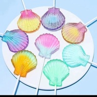 New Arrival Ocean Flavor Crystal Shell Lollipop Colorful Multi-Flavor Children's Day Gift Mixedzzksjj.sg
