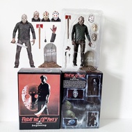 NECA Friday The 13th Ultimate Jason Voorhees Nhân Vật Hành Động - Mô Hình PVC 18cm Kinh Dị Sưu Tầm Đ