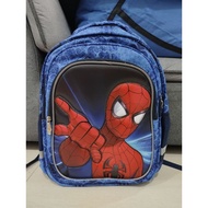 Hsd 3-room SPIDERMAN Imported Elementary School Children's School Bag