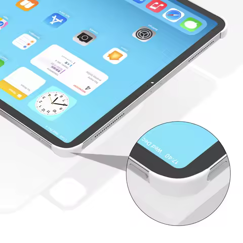 Silicone Corner Protectors for iPad | Compatible with Smart Folio & Magic Keyboard | Anti-Drop Edge 