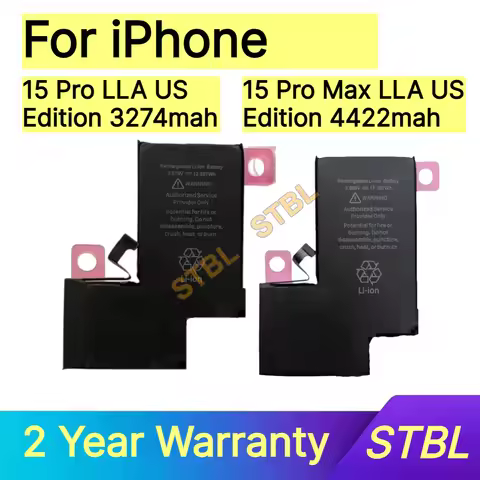 STBL Replacement Battery For iPhone 15 Pro Max LLA US Edition 3274mah 4422mAh Mobile Phone A3121 A30