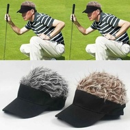 Celebrity Hat Funky Hat Nuansa Wig Retro Hat Trendy Golf Style Hairy #Gratisongkir #Sale #Discount