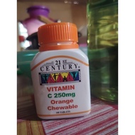 Vitamin C 250mg Orange Chewable