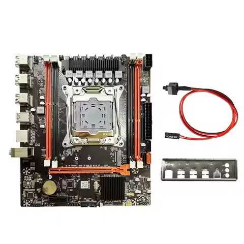X99H DDR3 Motherboard Kit LGA2011-V3 4X DDR3 Slot M.2 NVME Supports E5-26XX V3 E5-2678 V3 E5-2696 V3