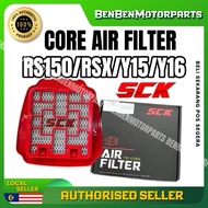 Y15 / Y16 / RS150 / RSX RACING TRI CORE AIR FILTER AIR CLEANER 100% ORIGINAL SCK