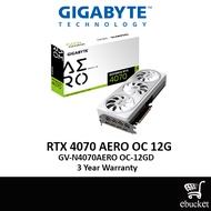 GIGABYTE GeForce RTX 4070 AERO OC 12G NVIDIA GRAPHIC CARD (GV-N4070AERO OC-12GD)