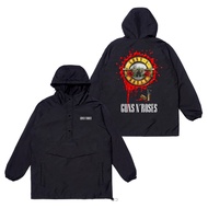 Seisin jacket Cougle Music Guns N Roses parachute jacket with screen printing, waterproof taslan mat