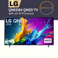 LG QNED80 86 Inch 4K Smart QNED TV with α8 AI Processor 86QNED80TSA 86QNED