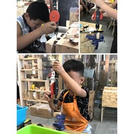 Gerudi Tangan Alat Gerudi Penebuk Kerja Kayu DIY Kanak-kanak Gerudi Manual Penebuk Lubang Gerudi Ger