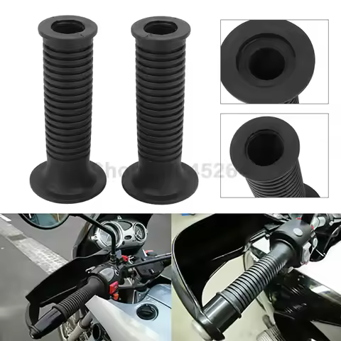 Motorcycle 7/8" Black Handlebar Hand Grips Bar For BMW R1200RS K1200RS K1200GT R1150GS R1150R R1100S