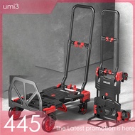 Trolley Adjustable Portable Folding Cart Trolley Lightweight Trolley Cart