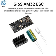 3-6S AM32 ESC V2.5 75A Brushless ESC Airplane BEC 32-Bit Drone RC FPV Model Airplane Master Control