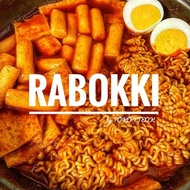 7.7 RABOKKI TERMANTAP RAMEON TTEOKBOKKI RAMEN TOPOKKI Korean NOODLE TOPOKI INSTANT HALAL NOODLE RAPO