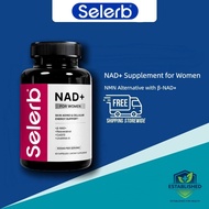 NAD+ Supplement for Women - NMN Alternative with β-NAD+, Trans-Resveratrol, CoQ10, D-Ribose - Promot