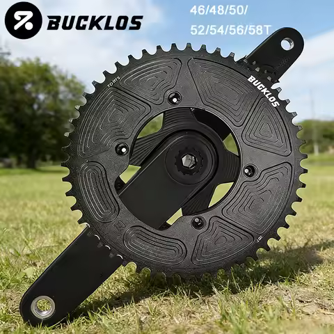 BUCKLOS Road Bike Chainwheel for Shimano Tiagra 4700/105 5800/Ultegra 6800 110Bcd Crown Aluminum All
