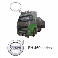 volvo fh fh460  series custom truck keychain 2d
