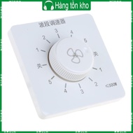 WIN Speed Controller Modern Wall Panel Switches 86 Type Speed Adjuster for Ceiling Fan Easily Speed 