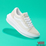 Vans Comfycush Old Skool Overt CC Women Sneaker (Unisex US Size) Sand/White VN0A7Q5E1NF1
