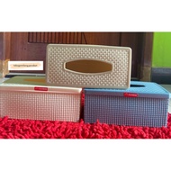 Rattan Tissue Holder / Tissue Box/ Plastic Tissue Holder/ Square Tissue Holder/ Colored Tissue Holde