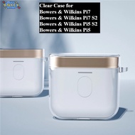 for Bowers & Wilkins Pi7 S2 Pi5 Case Protective Transparent Clear TPU Covers B&W Bluetooth Earphone 