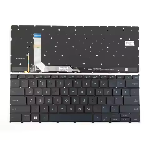 New For Asus ZenBook 14X UX3404V 14 Flip OLED UP3404 Series Laptop Keyboard US Black With Backlit