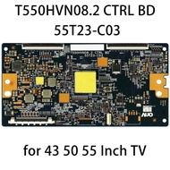 Brand New T550HVN08.2 CTRL BD 55T23-C03 T-con Logic Board Compatible with Sony 43 50 55" TV KDL-43W8